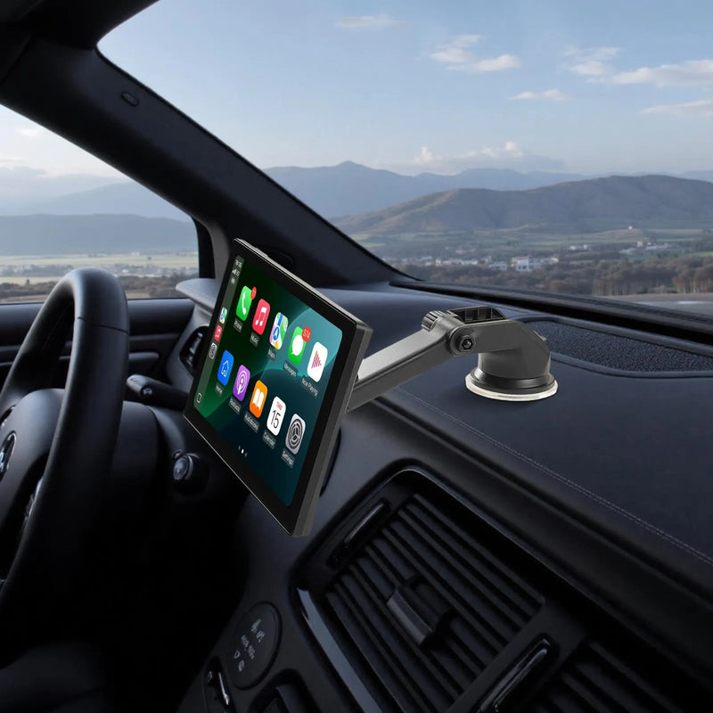 Automašīnas multimediju sistēma ar 25,4 cm skārienekrānu, Apple CarPlay, Android Auto, priekšējo/aizmugurējo kameru