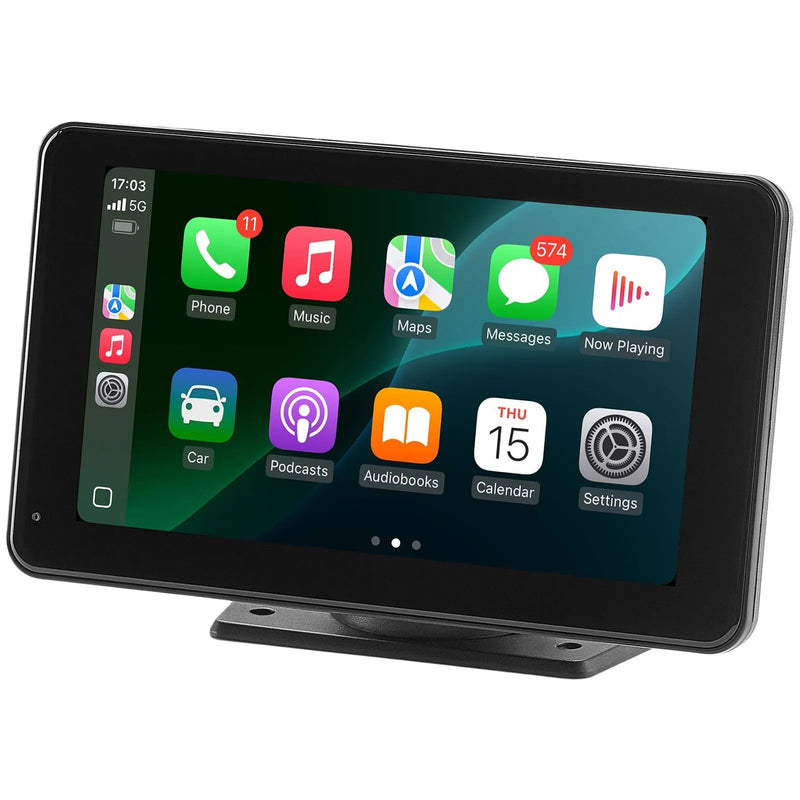 Automašīnas 17,8 cm skārienekrāna radio ar Apple CarPlay, Android Auto un atpakaļskata kameru