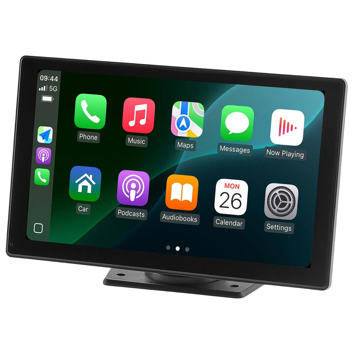 Auto multimediju sistēma ar 22,86 cm skārienekrānu, Apple CarPlay, Android Auto un atpakaļskata kameru