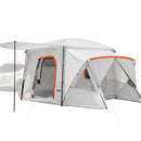 VEVOR SUV kempinga telts 5–9 personām, 3,96 x 3,05 m, 3 sezonu bagāžnieka telts ar ventilācijas logiem, PU2000 mm ūdensizturība, piemērota pārgājieniem un ceļojumiem