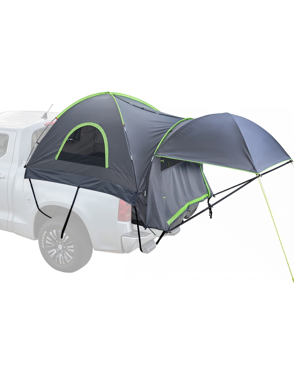 VEVOR Kravas Automobiļa Telts 152-158 cm, Ūdensnecaurlaidīga (PU2000) Pikapa Gultas Kempinga Telts, Piemērota 2-3 Personām