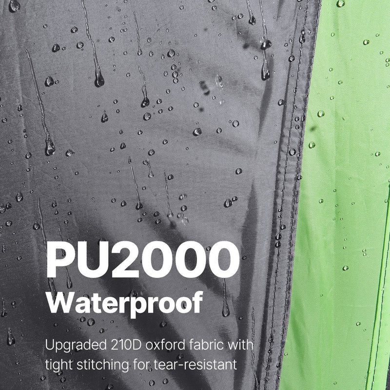 VEVOR Kravas Automobiļa Telts 152–158 см, Ūdensnecaurlaidīga (PU2000) Pikapa Gultas Kempinga Telts, Piemērota 2–3 Personām