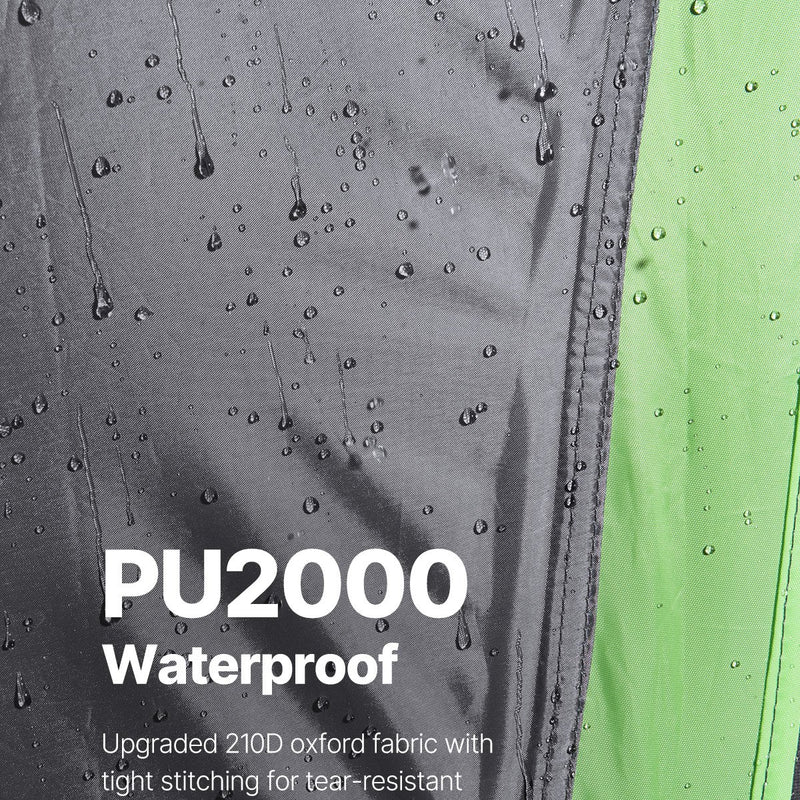 VEVOR pikapa telts 1,68-1,83 m, ūdensizturīga, PU2000, 2-3 personām