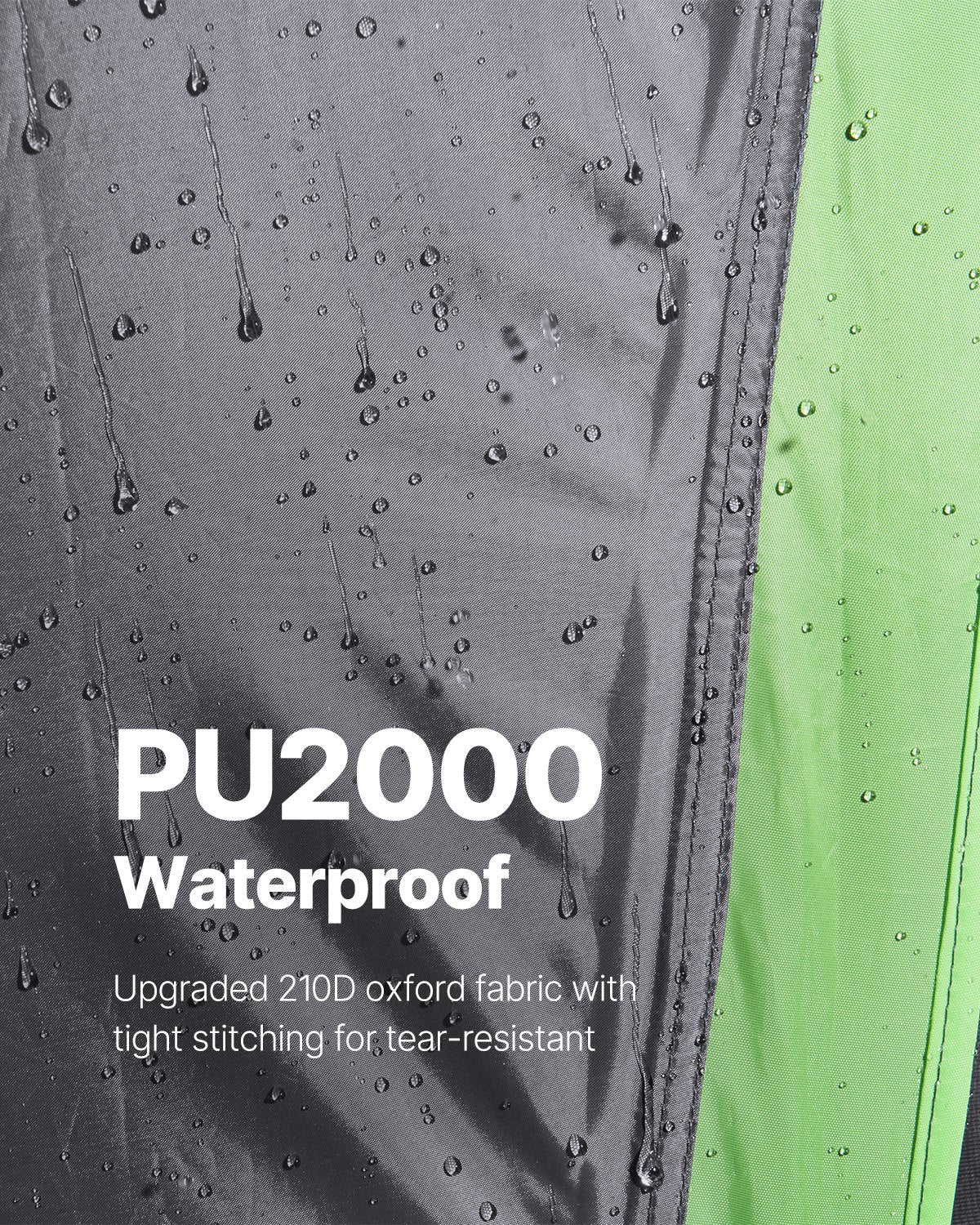 VEVOR Kravas Automobiļa Telts 244-250 cm, Ūdensnecaurlaidīga (PU2000) Pikapa Gultas Kempinga Telts, Piemērota 2-3 Personām