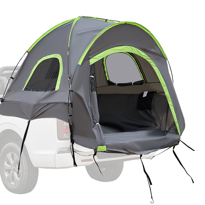 VEVOR Kravas Automobiļa Telts 168–183 cm, Ūdensnecaurlaidīga (PU2000) Pikapa Gultas Kempinga Telts, Piemērota 2–3 Personām