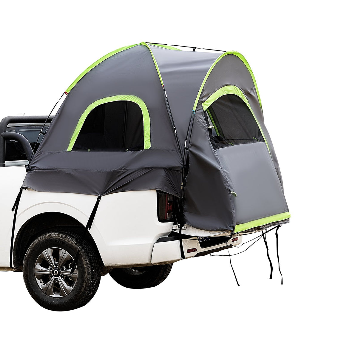 VEVOR Kravas Automobiļa Telts 168-183 cm, Ūdensnecaurlaidīga (PU2000) Pikapa Gultas Kempinga Telts, Piemērota 2-3 Personām