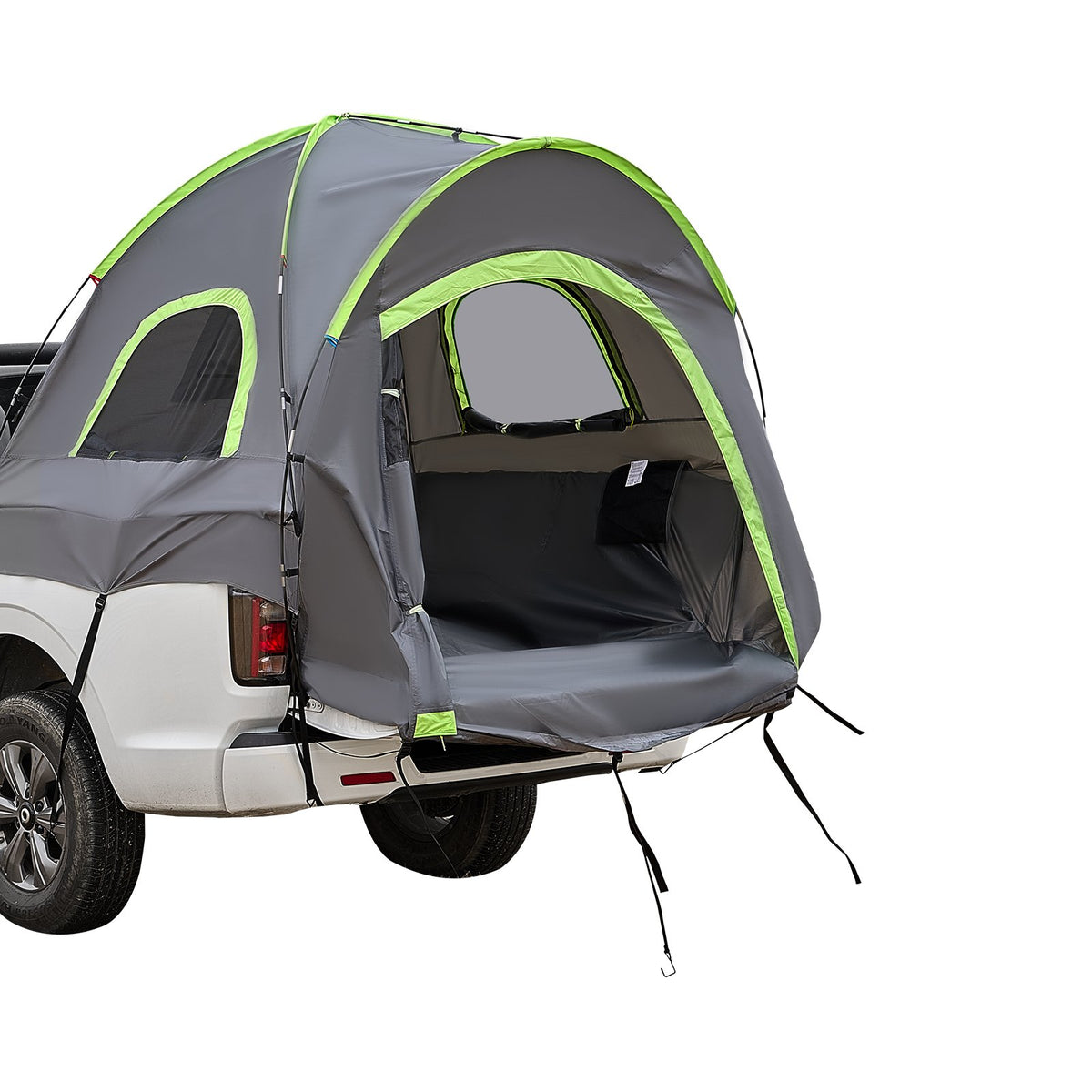 VEVOR Kravas Automobiļa Telts 195-204 cm, Ūdensnecaurlaidīga (PU2000) Pikapa Gultas Kempinga Telts, Piemērota 2-3 Personām