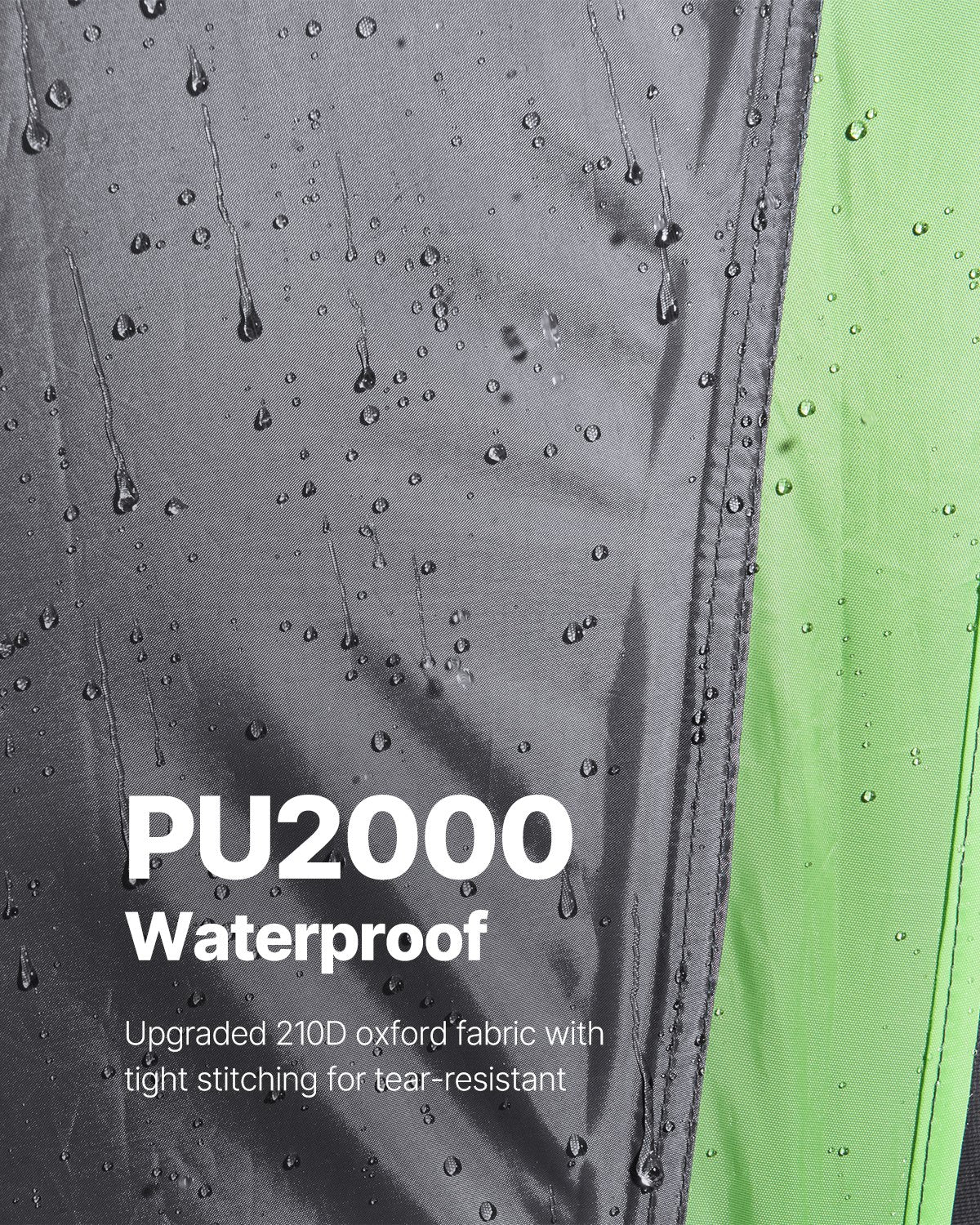 VEVOR Kravas Automobiļa Telts 195-204 cm, Ūdensnecaurlaidīga (PU2000) Pikapa Gultas Kempinga Telts, Piemērota 2-3 Personām