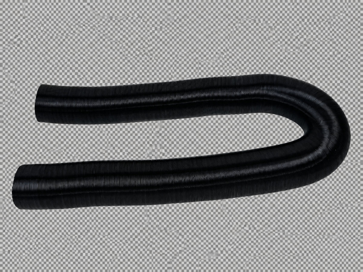 200cm Warm Air Duct 60mm for 2kW Diesel Heaters, Black (VEVOR and Similar Diesel Heaters)