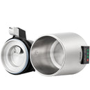 VEVOR 750 Вт 220 В 4 л Дестиляторы, 1 л/ч Destilēta Ūdens Ražotājs, Taimeris un Temperaturas Displejs, Sudraba