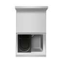 VEVOR komerciālais 28 L zemletu ledus trauks ar bīdāmu vāku un pudeļu turētājiem