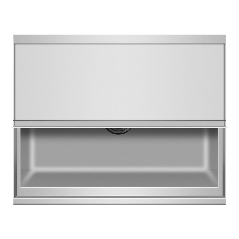 Komerciālais ledus kaste uz riteņiem, 61,6 L, ar apakšējo plauktu