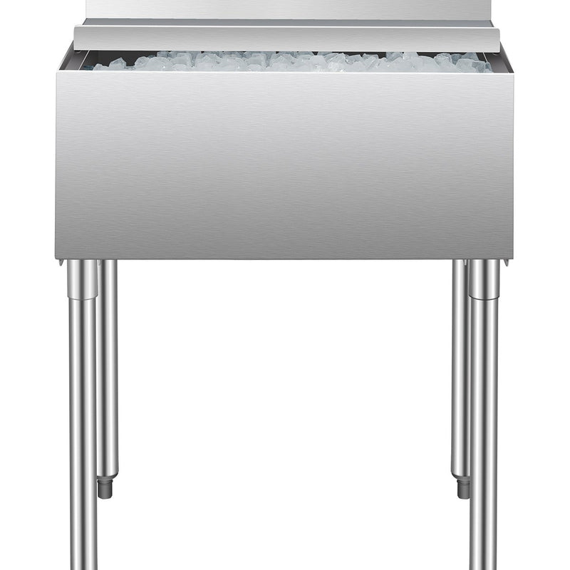 VEVOR Komercialaisledus trauks, 78,4 л, со сдвижной крышкой и узкими обложками