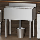 VEVOR Komercialaisledus trauks, 78,4 л, со сдвижной крышкой и узкими обложками