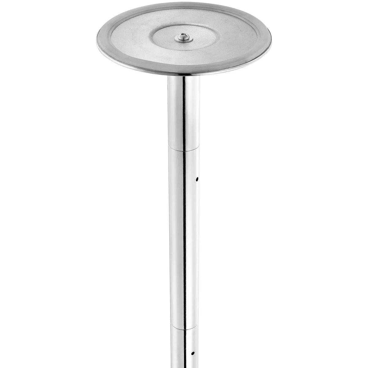 VEVOR deju stienis 45 mm, rotējošs un statisks, regulējams augstums līdz 2,81 m, sudraba
