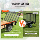 Pacēlāja palīgsistēma piekabes bortam, celtspēja 81,6 kg, piemērota 254–610 mm sānu bortiem un 1,22–1,83 m rampām