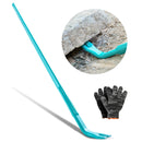 VEVOR Laužņstienis ar sviras mehānismu, nestspēja 907 kg, 1,3 m oglekļa tērauda rokturis, 1,4 m garš lauznis betonam un demontāžai, būvniecībai un industriālai lietošanai