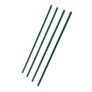 Metāla sieta žoga privātuma lameles ar vienu sienu, 122 cm augstam žogam, ar apakšējo fiksāciju