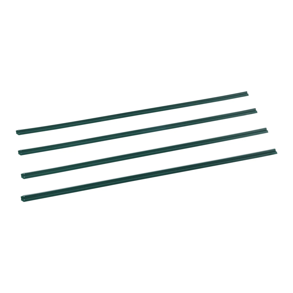 Metal mesh fence privacy slats with single wall, 152 cm height for fence, with bottom fixing