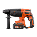 VEVOR 20 V bezsuku akumulatora triecienurbjmašīna, litija-jonu 1,1 collas rotācijas perforators ar SDS-Plus, viegls elektrisko instrumentu komplekts ar akumulatoru un lādētāju, 4 darbības režīmi, 1200 apgr./min, 5300 sit./min