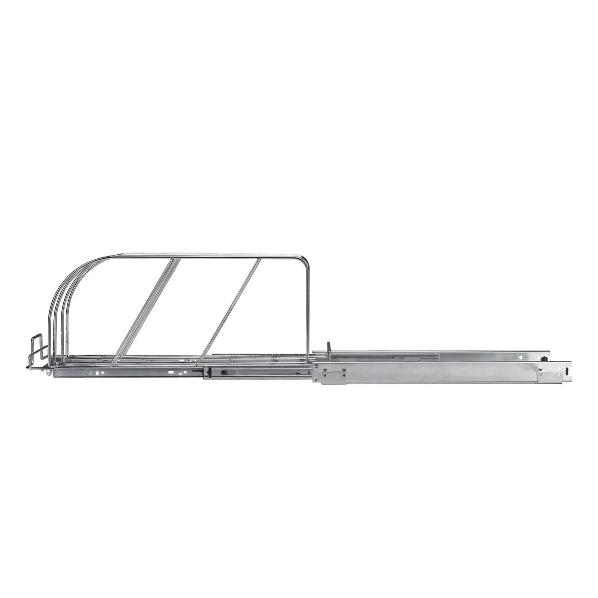 VEVOR Pull-Out Shelf for Pans and Baking Trays 32 cm with Adjustable Dividers, Steel