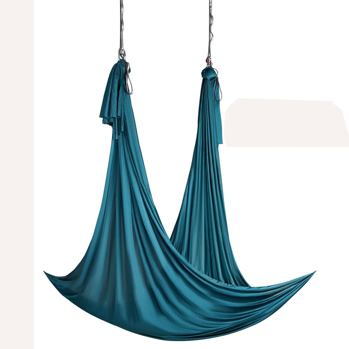 VEVOR Aerial Yoga Swing 5.03 m, 100 gsm Nylon, Beginner Kit with Mounting Hardware, Green