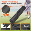 304,8 x 304,8 cm saliekamā nojume – āra terases paviljons ar noņemamām sānu sienām un ratiņsomu. UV staru izturīgs, ūdensnecaurlaidīgs tūlītējas uzstādīšanas paviljons ballītēm, dārzam vai pagalmam, baltā krāsā.