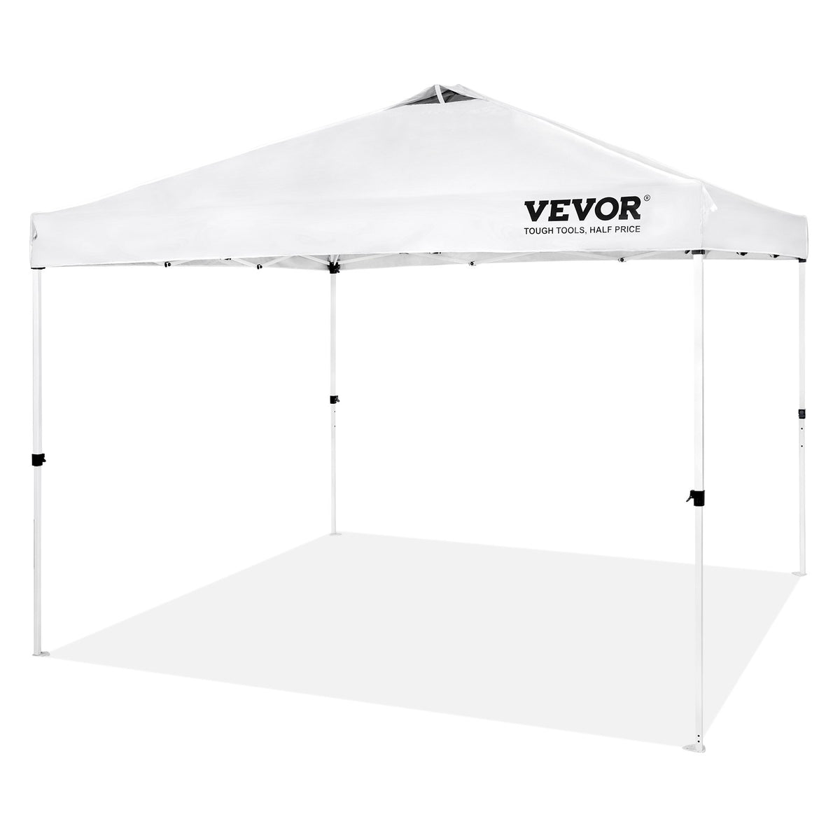 VEVOR Izvelkama nojume 305 x 305 см, черный, черный