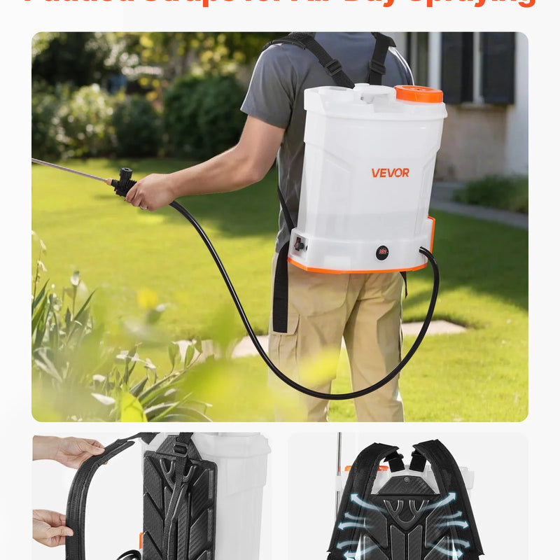 12 litru akumulatora mugursomas smidzinātājs, 0-6,2 bar, 2 h darbības laiks, dārzam un zālienam