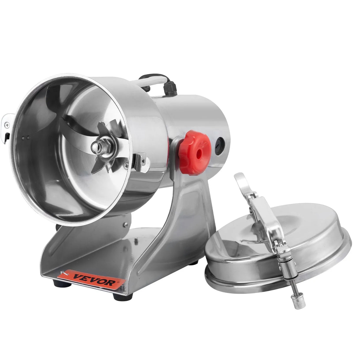 VEVOR Electric Grain and Spice Grinder 2500 g, 2500 W, Commercial, Stainless Steel