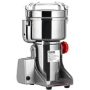 VEVOR 2500 g elektriskās graudu un garšvielu dzirnaviņas, augstas ātrdarbības 2500 W komerciālā malšanas iekārta no nerūsējošā tērauda