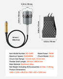 VEVOR elastīgās vārpstas slīpmašīna, 780 W, 25 000 apgr./min elektrisks rotācijas instruments ar kājas pedāļa vadību, piekarināms gravieris/slīpmašīna ar 112 piederumu komplektu slīpēšanai, pulēšanai, apdarei un griešanai