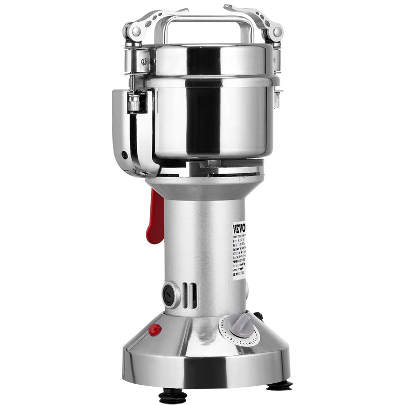 VEVOR 300 g komerciālās garšvielu dzirnaviņas, elektriskā graudu malšanas iekārta ar augstas ātrdarbības motoru