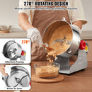 VEVOR 2500 g elektriskās graudu dzirnaviņas, 3400 W augstas ātrdarbības komerciālā garšvielu malšanas iekārta, nerūsējošā tērauda pulverizators sausu graudu, garšvielu, graudaugu, kafijas, kukurūzas un piparu malšanai, šūpojamā tipa