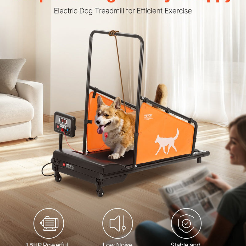 VEVOR Elektriskais suņu skrejceļš vidēja izmēra suņiem – ideāli piemērots veiklības treniņiem