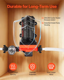 VEVOR kempera ūdens sūknis, 12 V DC, 22,7 l/min, 4 kameru pašuzsūcošs diafragmas sūknis ar automātisko spiediena slēdzi, maks. spiediens 4,8 bar, darbība pēc pieprasījuma kemperiem, karavānām, laivām, jahtām un automazgāšanai