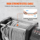 VEVOR elektriskā vinča - 8165 kg ar IP67 aizsardzību, tērauda trosi un bezvadu tālvadību