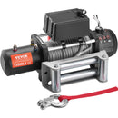 VEVOR elektriskā kravas automobiļu vinča - 6123 kg ar tērauda trosi, IP65 ūdensizturība, tālvadības pults