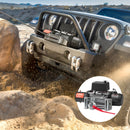 VEVOR elektriskā kravas automobiļu vinča - 6123 kg ar tērauda trosi, IP65 ūdensizturība, tālvadības pults