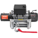 VEVOR elektriskā kravas automobiļu vinča - 6123 kg ar tērauda trosi, IP65 ūdensizturība, tālvadības pults