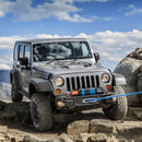 VEVOR elektriskā vinča - 12V, 3629 kg ar neilona virvi, IP67, ar bezvadu tālvadības pulti un hawse vadotni