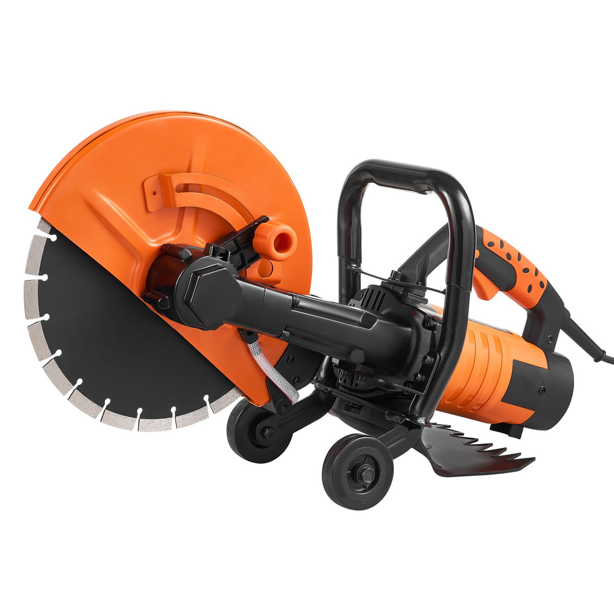 VEVOR 12" elektriskā betona zāģa mašīna - mitrā griešana ar ūdens sūkni un 2800W motoru