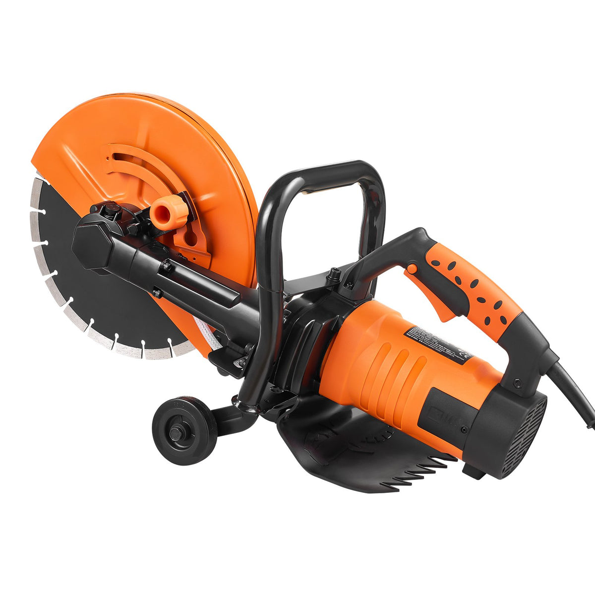VEVOR 12" elektriskā betona zāģa mašīna - mitrā griešana ar ūdens sūkni un 2800W motoru