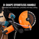 VEVOR 12" elektriskā betona zāģa mašīna – mitrā griešana ar ūdens sūkni un 2800W motoru