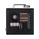 Dīzeļsildītājs 8 kW, 220V un 12/24 V, pārnēsājams ar Bluetooth vadību, tālvadības pulti, LCD ekrānu un 7 l tvertni