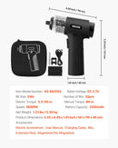 VEVOR elektriskais skrūvgriezis ar 7 griezes momenta iestatījumiem (0,5–5 N·m), 2500 mAh akumulatoru, 32 gab. 1/4 collu uzgaļu komplektu, digitālo displeju, LED apgaismojumu un Type-C uzlādi, piemērots mēbeļu un elektroiekārtu remontam