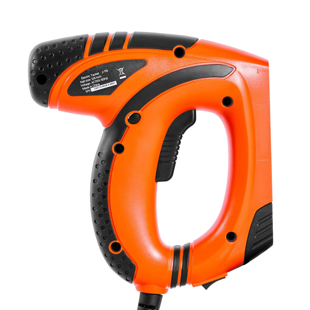 VEVOR Electric Nail and Staple Gun 2 in 1, 18 G (1.2 mm) Nails up to 15 mm, Includes 1000 Staples and 1000 Nails, with Anti-Slip Rubber Handle, Suitable for Woodworking and DIY Projects