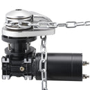 VEVOR vertikāla enkura vinča laivām, 12 V līdzstrāva 600 W, piemērota 6,35 mm ķēdei vai 14,3–15,9 mm neilona virvei, maksimālā vilkme 320 kg, 316 nerūsējošā tērauda konstrukcija, laivām 6–11 m