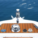 VEVOR vertikāla enkura vinča laivām, 12 V līdzstrāva 600 W, piemērota 6,35 mm ķēdei vai 14,3–15,9 mm neilona virvei, maksimālā vilkme 320 kg, 316 nerūsējošā tērauda konstrukcija, laivām 6–11 m