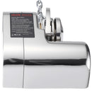 VEVOR horizontāla enkura vinča laivām, 12 V līdzstrāva 600 W, paredzēta 6,35 mm ķēdei vai 14,3–15,9 mm neilona virvei, maksimālā vilkme 260 kg, 316 nerūsējošais tērauds, laivām 7–9 m